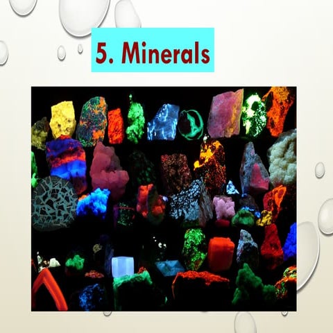 Minerals chapter 8th class cbse and state board SlideShare