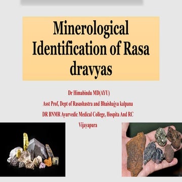 minerological identification of Rasa dravyas.pptx