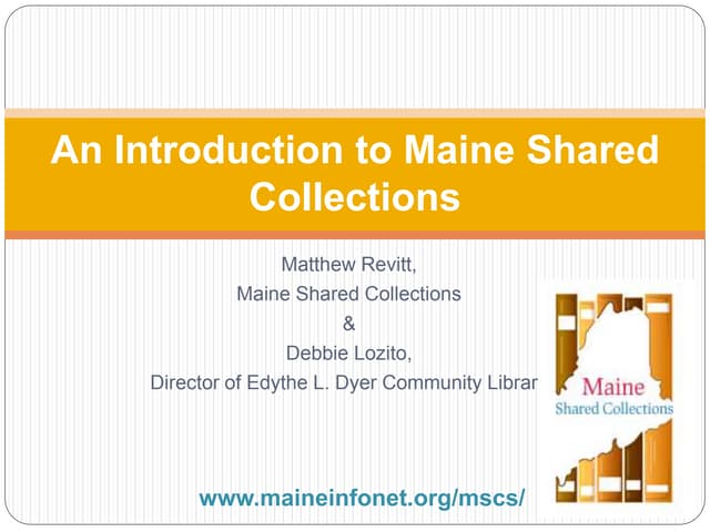 MSCC Minerva Users Council Presentation