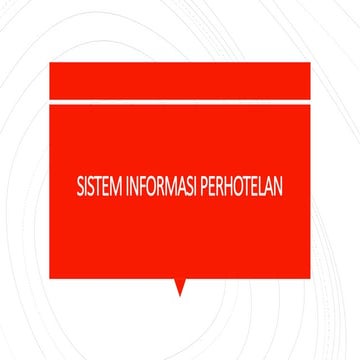 APLIKASI SISTEM INFORMASI PENGINAPAN PADA HOTEL BERBASIS WEB | PDF