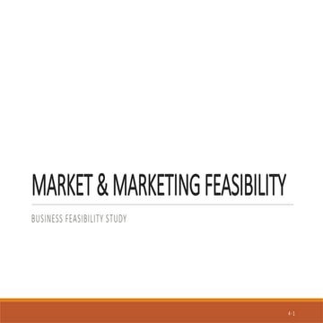 Week2: Market and Marketing Aspect of Feasibility Study.pptx