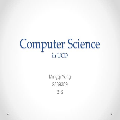 Computer Science 2389359