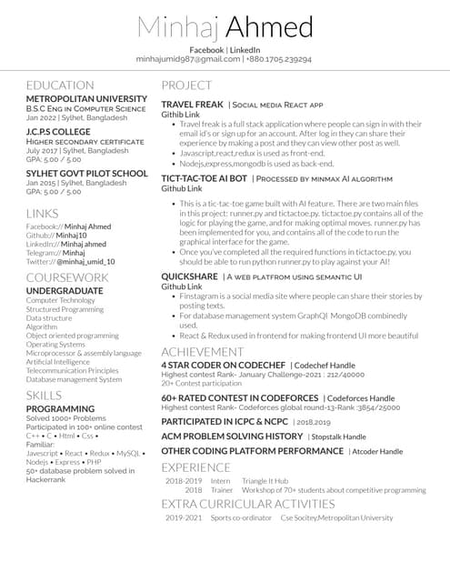 Resume