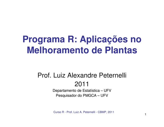 Mini curso-prof-peternelli