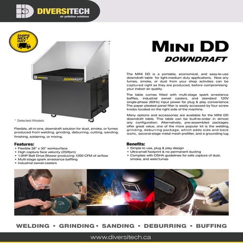 Fred Mini Vac II - Product Sheet | PDF