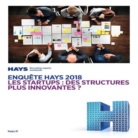 LES STARTUPS : DES STRUCTURES PLUS INNOVANTES ? 