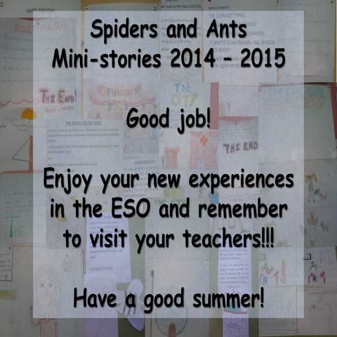 Mini stories 6é 2014 - 2015