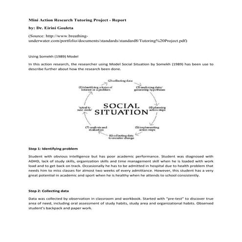 Report review 1st article