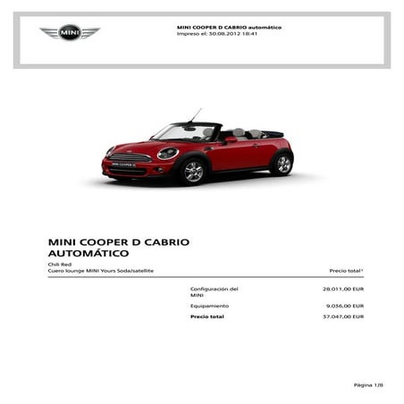 Mini cooper | PDF