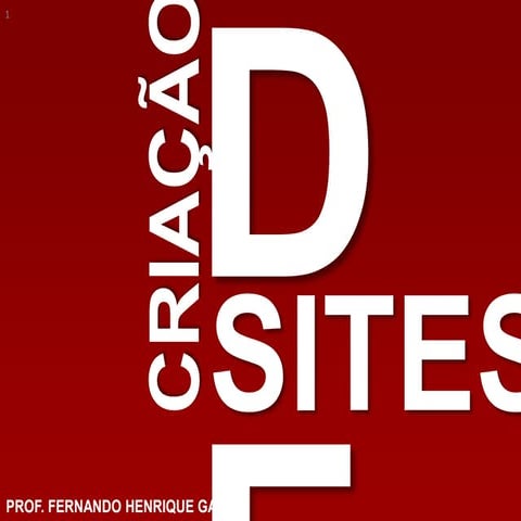 [Minicursos FACCAR 2011] Criação de Sites