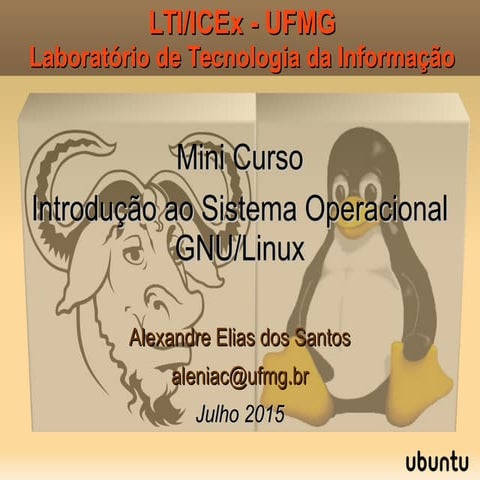 Minicurso GNU/Linux
