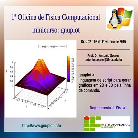 Mini-Curso: gnuplot