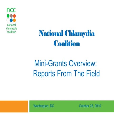 Highlights from the Field: NCC Mini-Grants