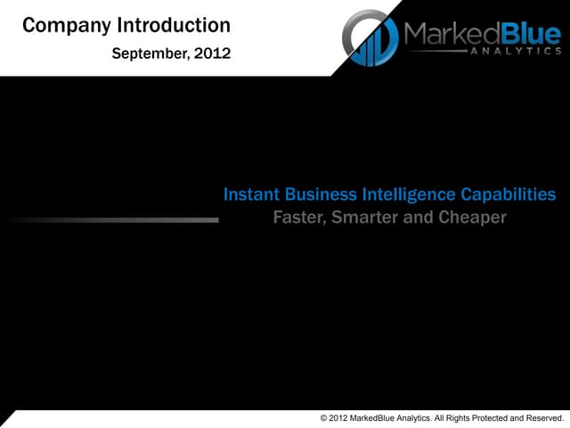 Managed BI Solutions for Telecommunications