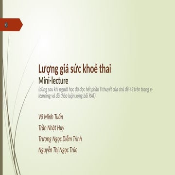 MINILECTURE dai học y được thanh pho.ppsx