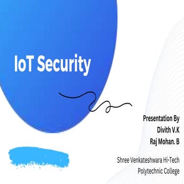 Fundamentals of IoT Security | PDF
