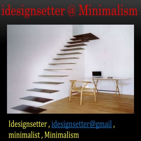 idesignsetter @ Minimalism
