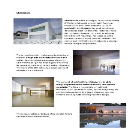 Minimalism Docx