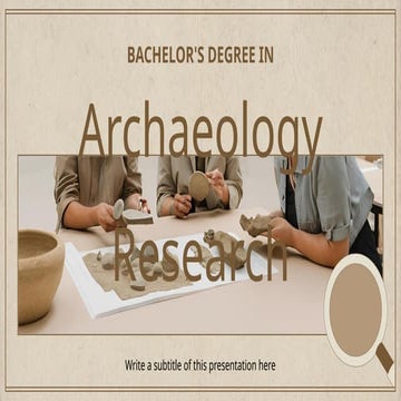 Minimal Paper Bachelor's Degree in Archaeology Research.pptx