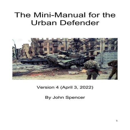 The Mini Manual for the Urban Defender (Italian)