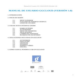 Minimanual usuario gg cloud