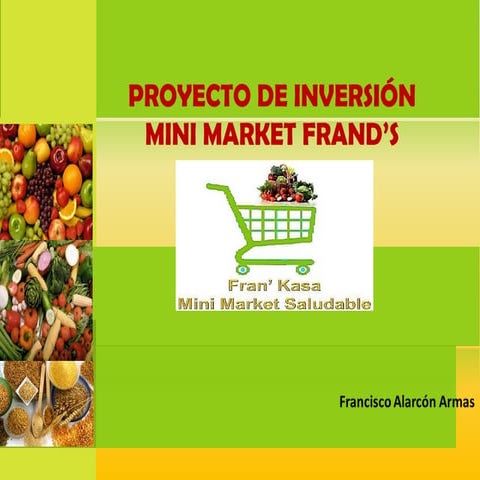 Mini market diapositiva