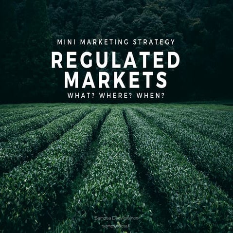 Mini marketing strategy for regulated markets