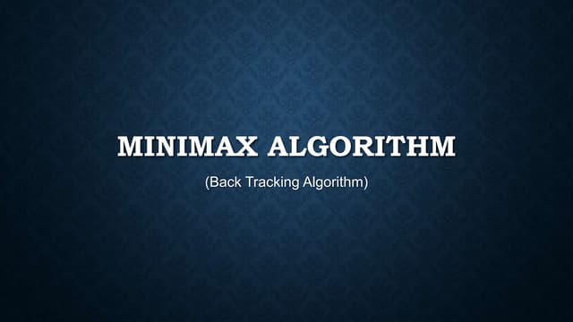Minimax