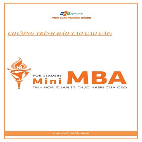 Mini mba t6 | PDF