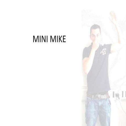 Mini mike mike