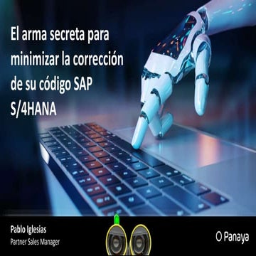 Minimiza tus correcciones de código SAP S/4HANA