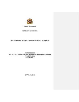 Zambia Mining Roundtable | PPT