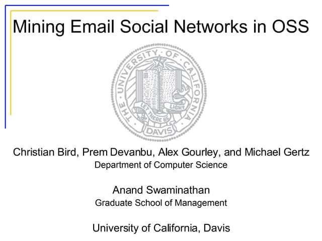 MiningEmailSocialNetworks