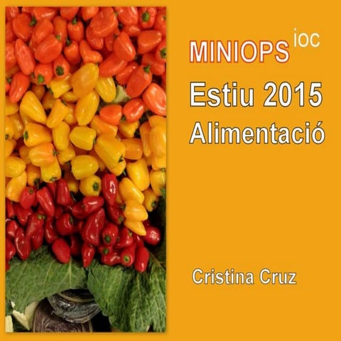 Miniops estiu 2015 alimentació cristina cruz