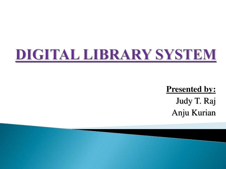 Digital Library System