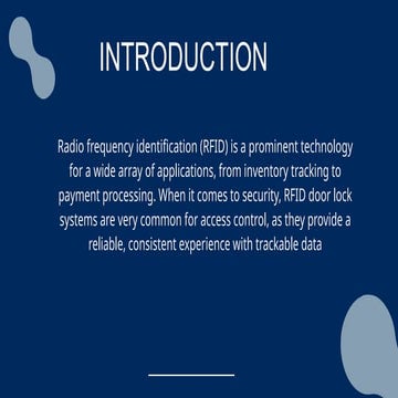 How to Make an RFID Door Lock System using Arduino | PDF
