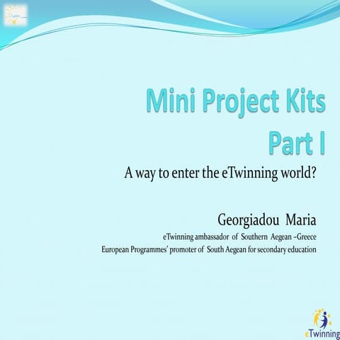 Mini project kits