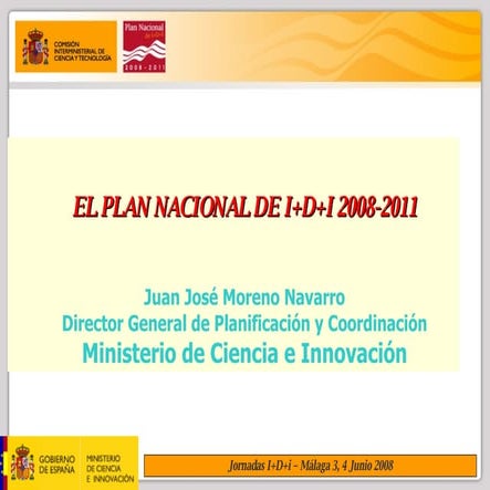 Ministerio Ciencia Y Tecnologia   Jornadas I+D+I