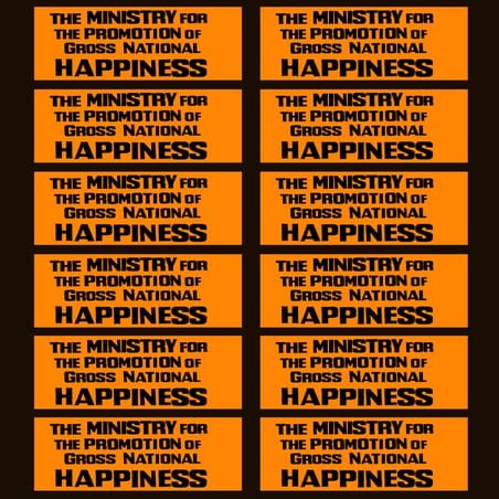 The Ministry for the Promotion of Gross National Happiness