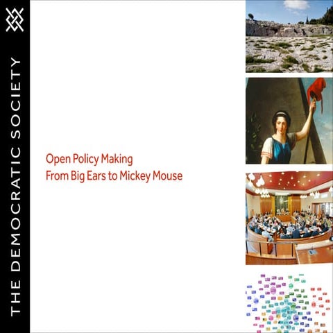 Ministry of justice open policy event