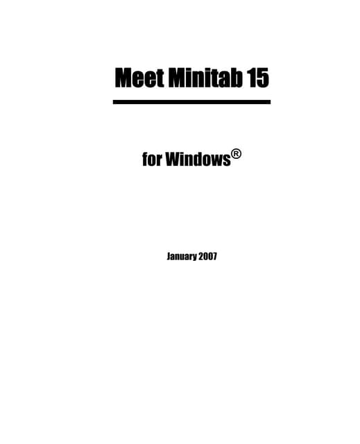 Minitab 090226133035 Phpapp01
