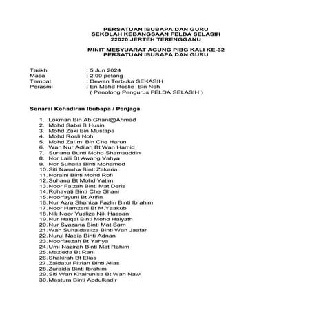 MINIT MESYUARAT  PIBG KALI KE 32 2024.docx