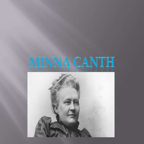 Minna canth | PPTX