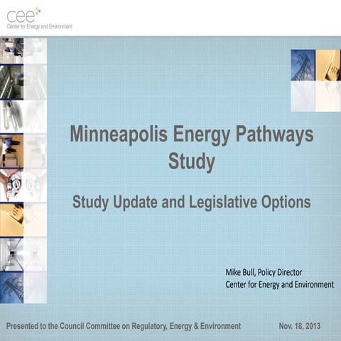 Minneapolis Energy Pathways Study | PDF
