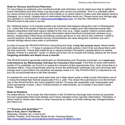 Minneapolis RiverCurrent 10-19-11
