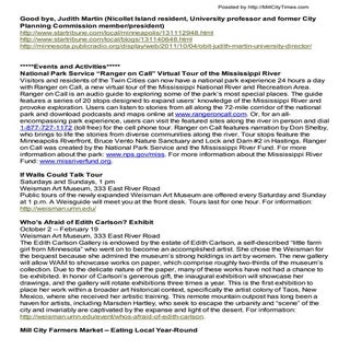 Minneapolis RiverCurrent 10-6-11