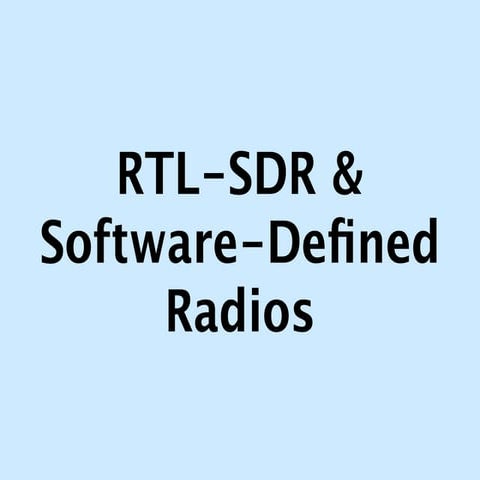 Chasing Waterfalls: Exploring the airwaves with RTL-SDR