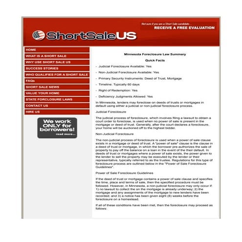 Tennessee Foreclosure Law Summary | PDF
