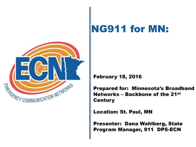 Minnesota's broadband networks 2016...