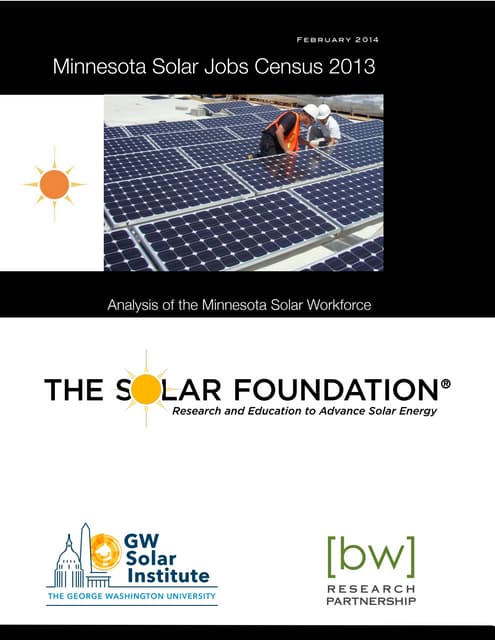Minnesota Solar Jobs Census 2013